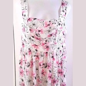 Torrid Size 16 sleeveless floral dress